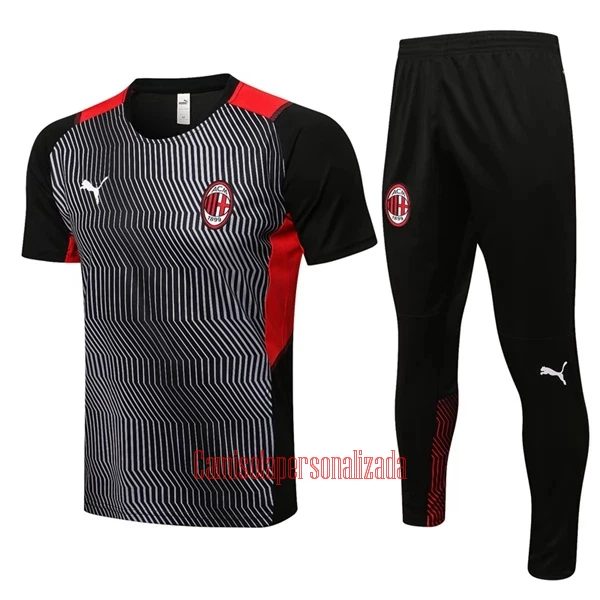 AC Milan Camisolas de Treino 22/23 Cinzento Preto