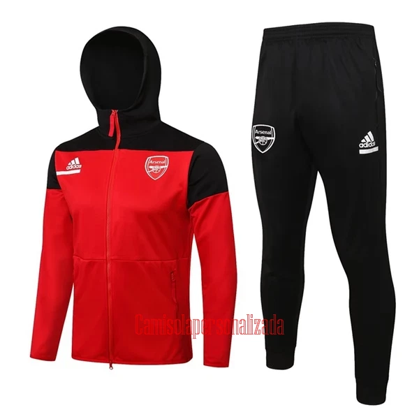 Arsenal Casaco Capuz Treino 22/23 Vermelho