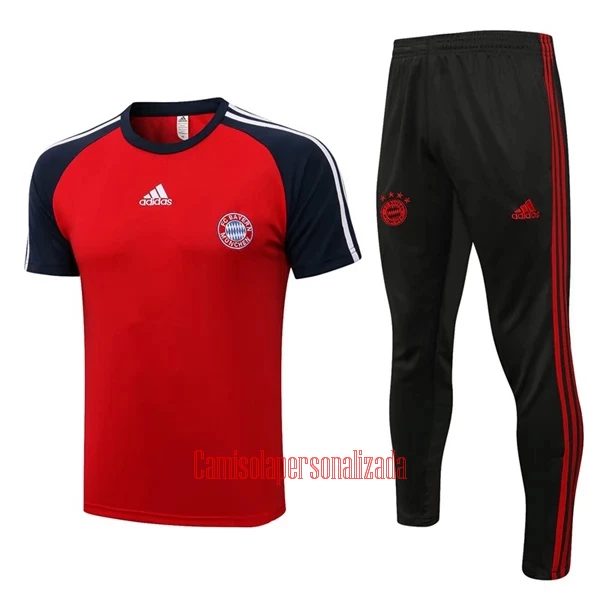 FC Bayern de Munique Camisolas de Treino 22/23 Vermelho Azul