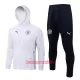 Manchester City Casaco Capuz Treino 22/23 Branco