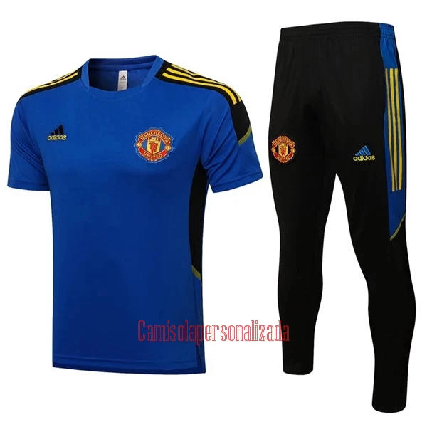 Manchester United Camisolas de Treino 22/23 Azul