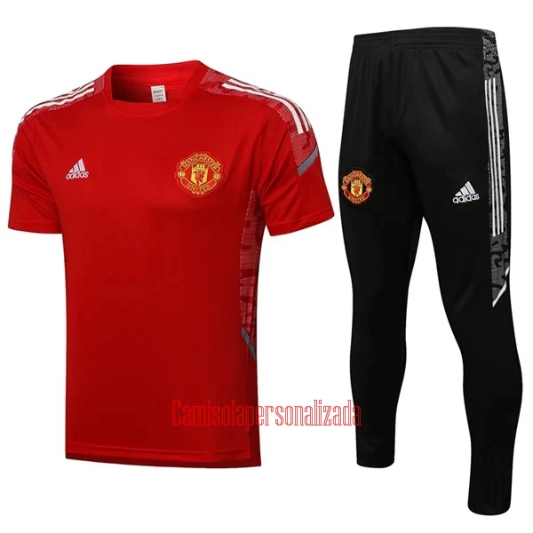 Manchester United Camisolas de Treino 22/23 Vermelho Branco