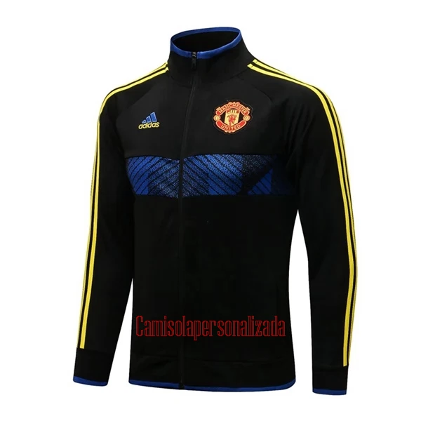 Manchester United Casaco de Treino Conjunto 22/23 Preto