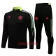 Manchester United Casaco de Treino Conjunto 22/23 Preto Amarelo