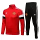 Manchester United Casaco de Treino Conjunto 22/23 Vermelho Branco