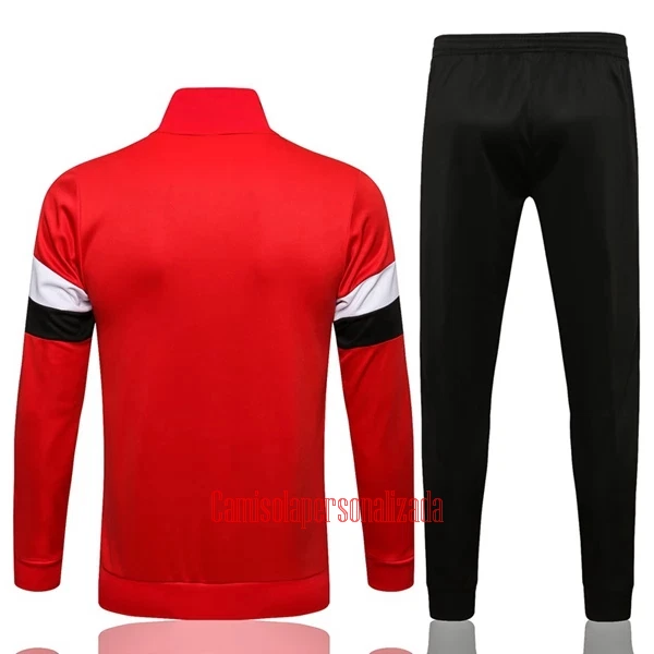 Manchester United Casaco de Treino Conjunto 22/23 Vermelho Branco