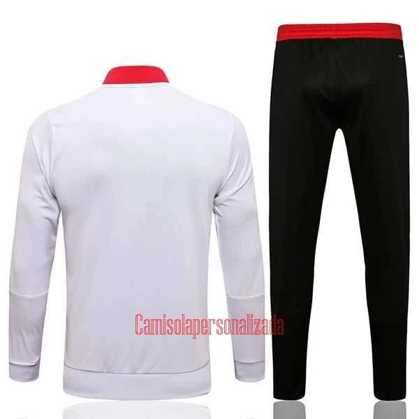 Manchester United Casaco de Treino Conjunto Criança 22/23 Branco