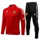 Manchester United Casaco de Treino Conjunto Criança 22/23 Vermelho Branco