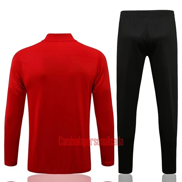 Manchester United Casaco de Treino Conjunto Criança 22/23 Vermelho Branco