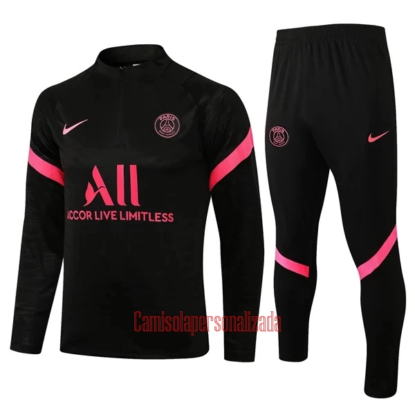 Paris Saint-Germain Casaco de Treino Conjunto Criança 22/23 Preto