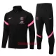 Paris Saint-Germain Casaco de Treino Conjunto Criança 22/23 Preto-Rosa