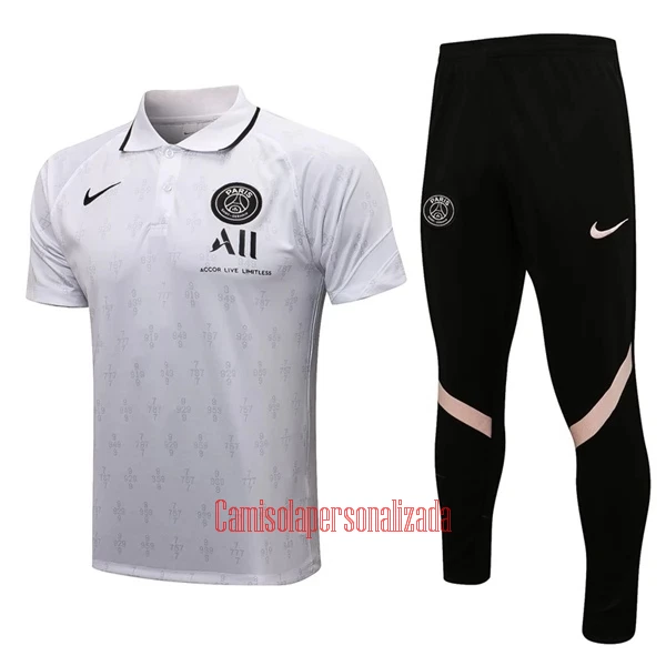 Paris Saint-Germain Polo de Treino 22/23 Branco Preto