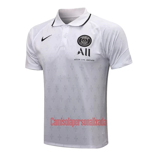 Paris Saint-Germain Polo de Treino 22/23 Branco Preto