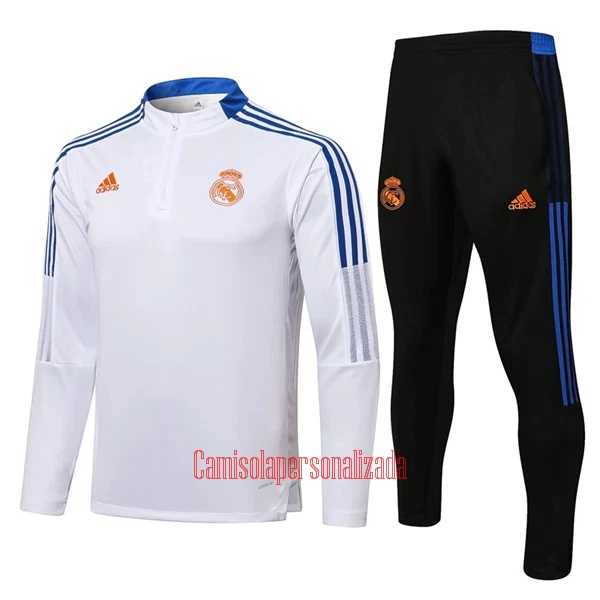 Real Madrid Casaco de Treino Conjunto 22/23 Branco Azul