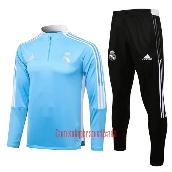 Real Madrid Casaco de Treino Conjunto Criança 22/23 Azul Claro