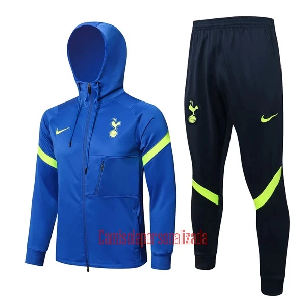 Tottenham Hotspur Casaco Capuz Treino 22/23 Azul