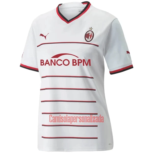 Camisolas AC Milan Mulher Equipamento Alternativo 22/23