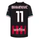 Camisolas AC Milan Zlatan Ibrahimović 11 Equipamento Principal 22/23