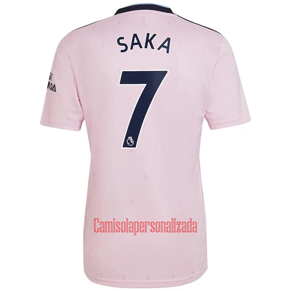 Camisolas Arsenal Bukayo Saka 7 Equipamento Terceiro 22/23