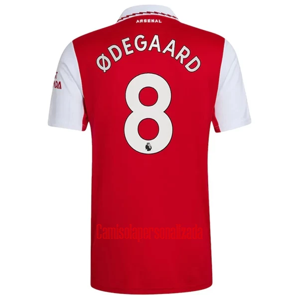 Camisolas Arsenal Martin Ødegaard 8 Equipamento Principal 22/23