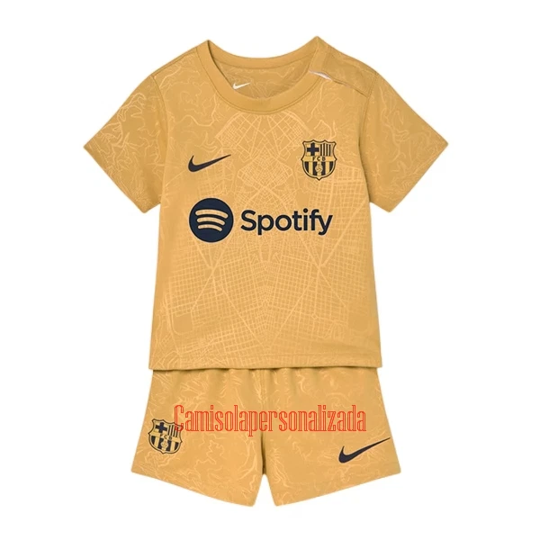 Camisolas FC Barcelona Criança Equipamento Alternativo 22/23