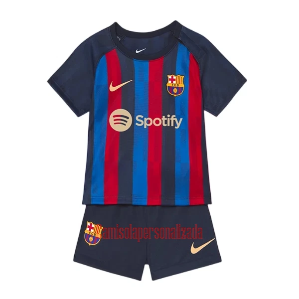 Camisolas FC Barcelona Criança Equipamento Principal 22/23