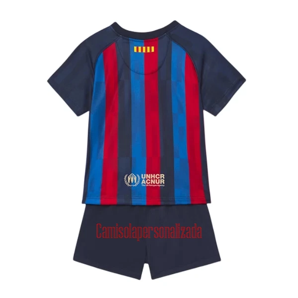 Camisolas FC Barcelona Criança Equipamento Principal 22/23