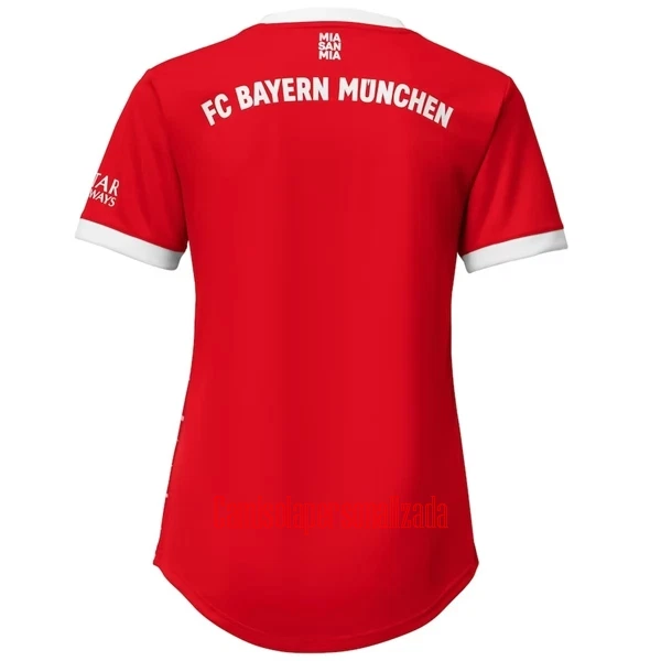 Camisolas FC Bayern de Munique Mulher Equipamento Principal 22/23