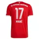 Camisolas FC Bayern de Munique Sadio Mané 17 Equipamento Principal 22/23