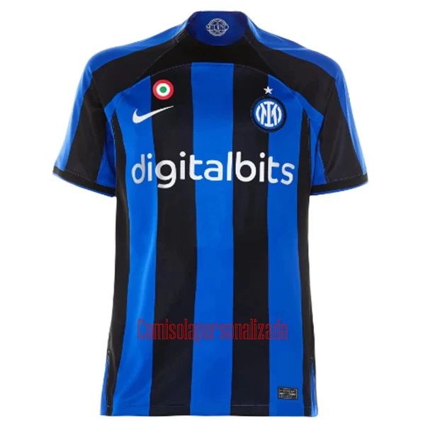 Camisolas Inter Milan Lautaro Martínez 10 Equipamento Principal 22/23