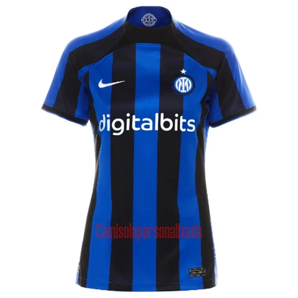 Camisolas Inter Milan Mulher Equipamento Principal 22/23