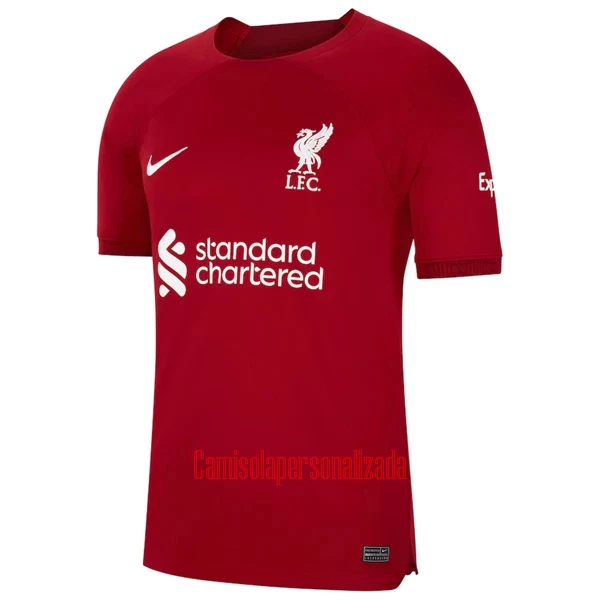 Camisolas Liverpool Virgil van Dijk 4 Equipamento Principal 22/23