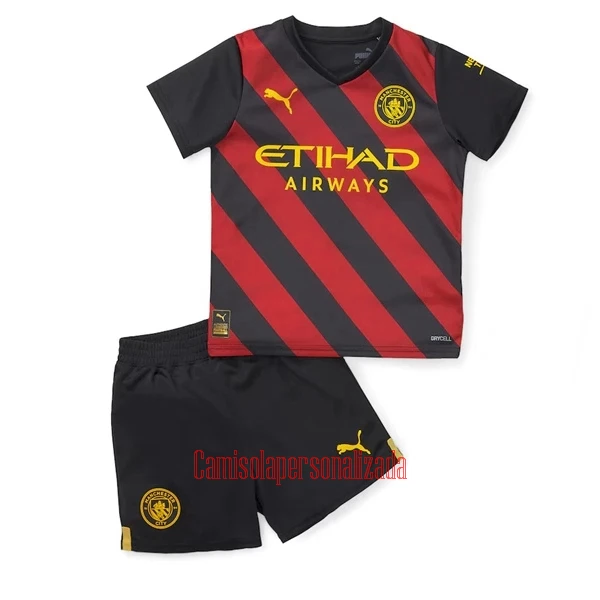 Camisolas Manchester City Criança Equipamento Alternativo 22/23