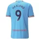 Camisolas Manchester City Erling Haaland 9 Equipamento Principal 22/23