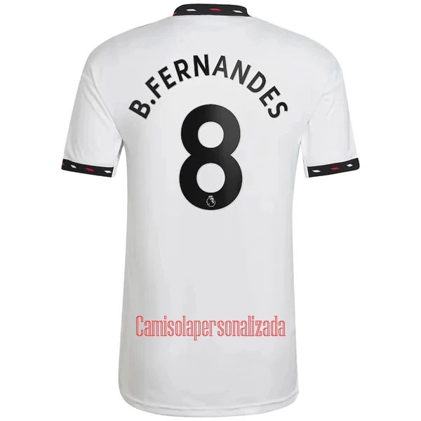 Camisolas Manchester United Bruno Fernandes 8 Equipamento Alternativo 22/23