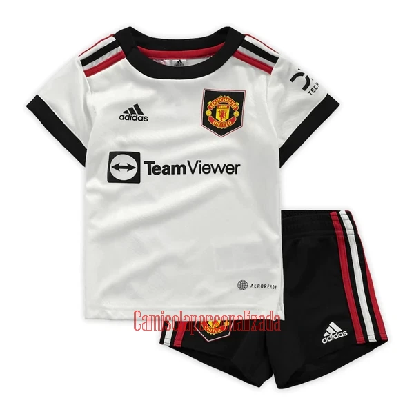 Camisolas Manchester United Criança Equipamento Alternativo 22/23