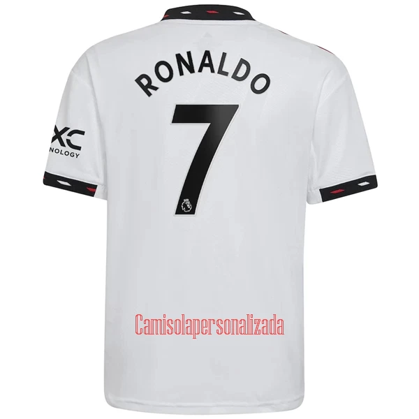 Camisolas Manchester United Cristiano Ronaldo 7 Equipamento Alternativo 22/23