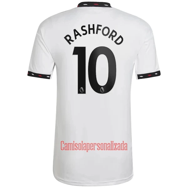 Camisolas Manchester United Marcus Rashford 10 Equipamento Alternativo 22/23