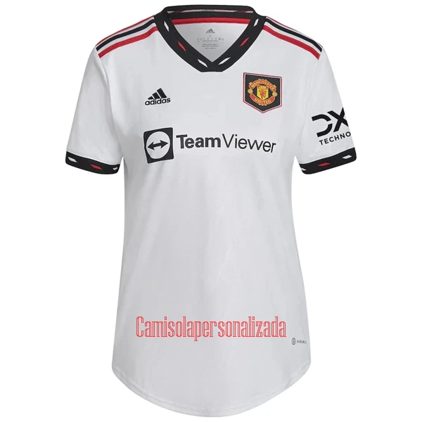 Camisolas Manchester United Mulher Equipamento Alternativo 22/23