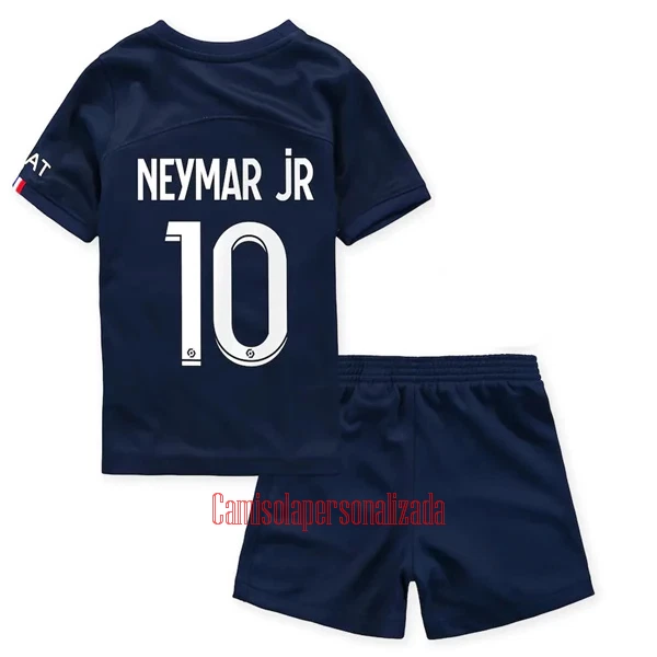 Camisolas Paris Saint-Germain Neymar Jr 10 Criança Equipamento Principal 22/23