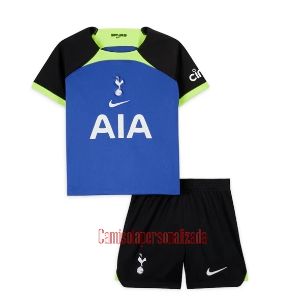 Camisolas Tottenham Hotspur Criança Equipamento Alternativo 22/23