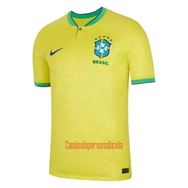 Camisolas Brasil Equipamento Principal Mundial 2022