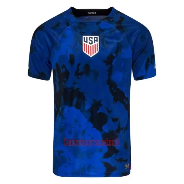 Camisolas Estados Unidos Equipamento Alternativo Mundial 2022