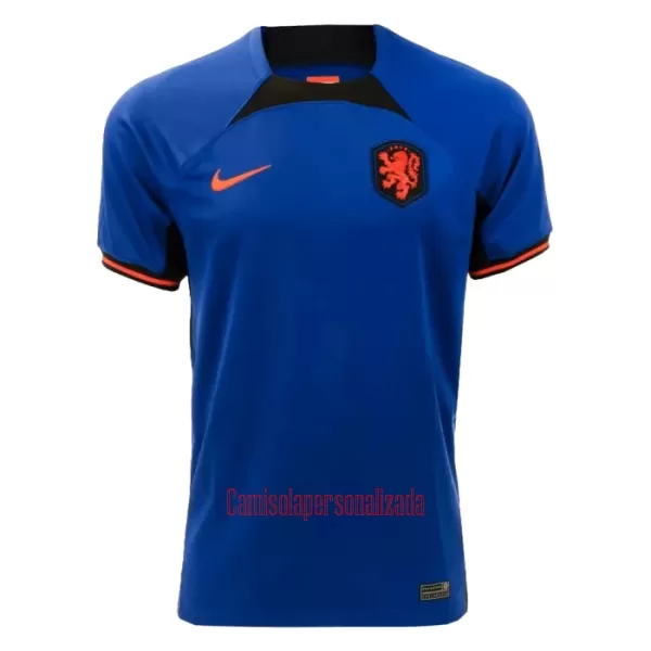 Camisolas Holanda Equipamento Alternativo Mundial 2022