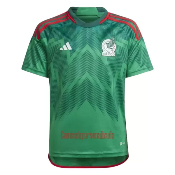 Camisolas México Equipamento Principal Mundial 2022