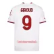 Camisolas AC Milan Olivier Giroud 9 Equipamento Alternativo 22/23