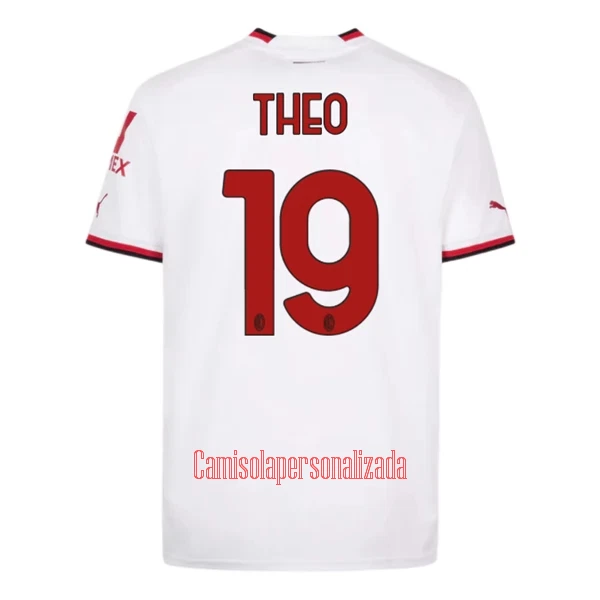 Camisolas AC Milan Theo Hernández 19 Equipamento Alternativo 22/23