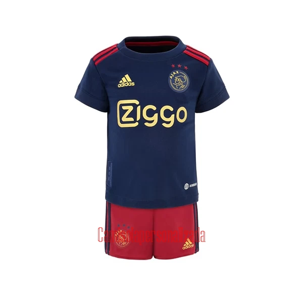 Camisolas Ajax Amsterdam Criança Equipamento Alternativo 22/23