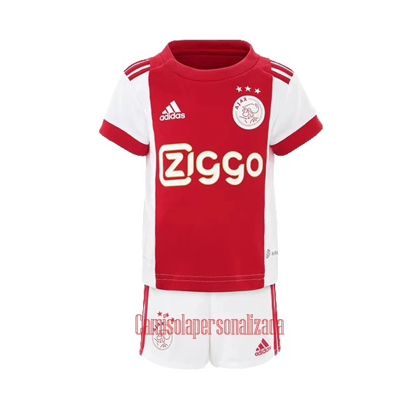 Camisolas Ajax Amsterdam Criança Equipamento Principal 22/23