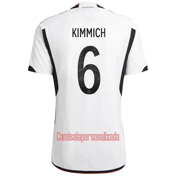 Camisolas Alemanha Joshua Kimmich 6 Equipamento Principal Mundial 2022